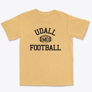 Udall Missouri Football Premium Heavyweight T-shirt