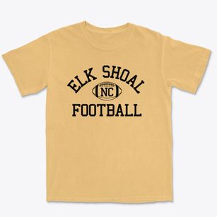 Elk Shoal North Carolina Football Premium Heavyweight T-shirt