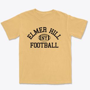 Elmer Hill New York Football Premium Heavyweight T-shirt