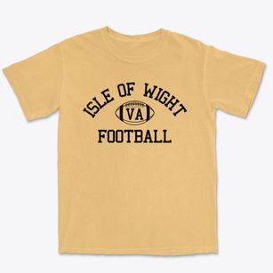 Isle Of Wight Virginia Football Premium Heavyweight T-shirt