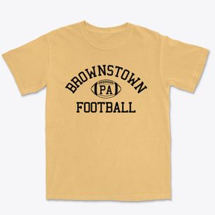 Brownstown Pennsylvania Football Premium Heavyweight T-shirt