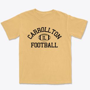 Carrollton Illinois Football Premium Heavyweight T-shirt