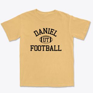 Daniel Utah Football Premium Heavyweight T-shirt