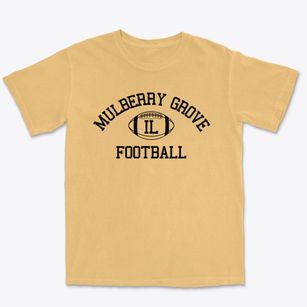 Mulberry Grove Illinois Football Premium Heavyweight T-shirt