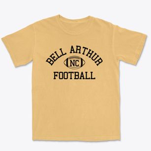 Bell Arthur North Carolina Football Premium Heavyweight T-shirt