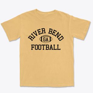 River Bend Georgia Football Premium Heavyweight T-shirt