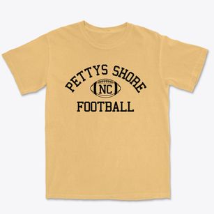Pettys Shore North Carolina Football Premium Heavyweight T-shirt
