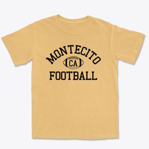 Montecito California Football Premium Heavyweight T-shirt