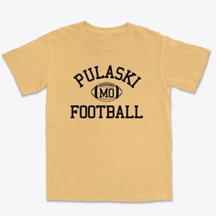 Pulaski Missouri Football Premium Heavyweight T-shirt