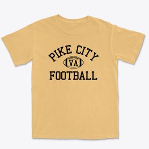Pike City Virginia Football Premium Heavyweight T-shirt