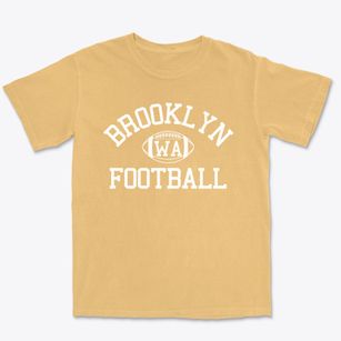 Brooklyn Washington Football Premium Heavyweight T-shirt