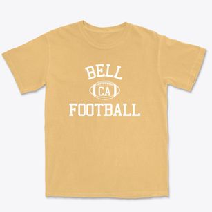 Bell California Football Premium Heavyweight T-shirt