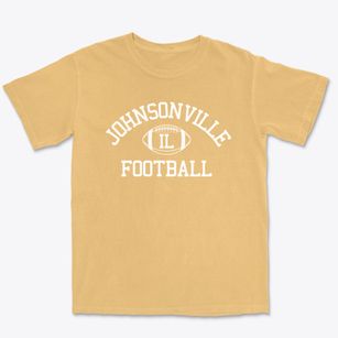 Johnsonville Illinois Football Premium Heavyweight T-shirt