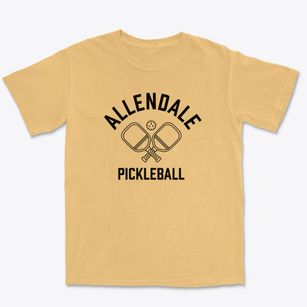 Allendale New York Pickleball Premium Heavyweight T-shirt