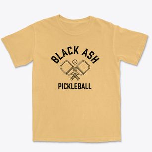 Black Ash Pennsylvania Pickleball Premium Heavyweight T-shirt