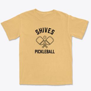 Shives Arkansas Pickleball Premium Heavyweight T-shirt
