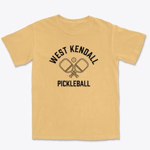 West Kendall New York Pickleball Premium Heavyweight T-shirt