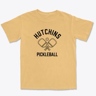 Hutchins Kansas Pickleball Premium Heavyweight T-shirt