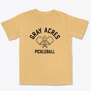 Gray Acres Tennessee Pickleball Premium Heavyweight T-shirt