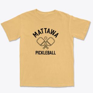 Mattawa Washington Pickleball Premium Heavyweight T-shirt