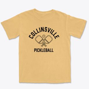 Collinsville Alabama Pickleball Premium Heavyweight T-shirt