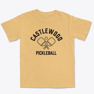Castlewood Virginia Pickleball Premium Heavyweight T-shirt