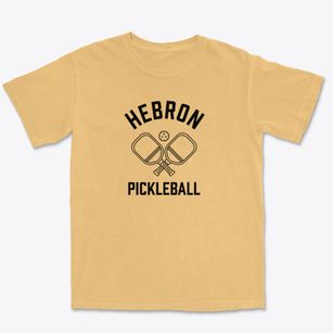 Hebron Nebraska Pickleball Premium Heavyweight T-shirt
