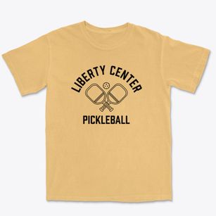 Liberty Center Ohio Pickleball Premium Heavyweight T-shirt
