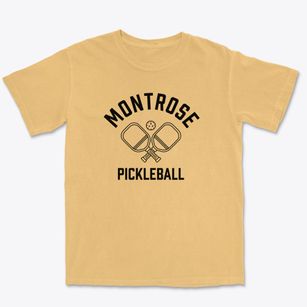 Montrose Georgia Pickleball Premium Heavyweight T-shirt