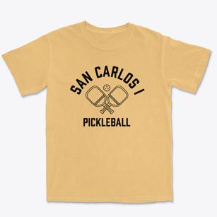 San Carlos I Texas Pickleball Premium Heavyweight T-shirt