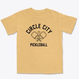 Circle City Arizona Pickleball Premium Heavyweight T-shirt