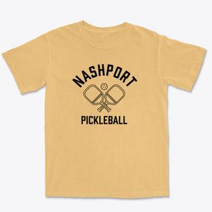 Nashport Ohio Pickleball Premium Heavyweight T-shirt