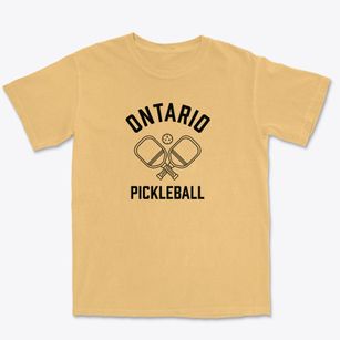 Ontario Oregon Pickleball Premium Heavyweight T-shirt