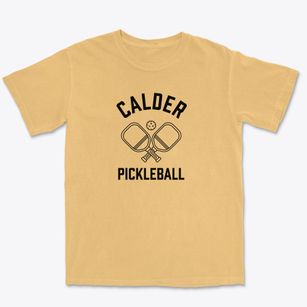Calder Idaho Pickleball Premium Heavyweight T-shirt