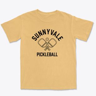 Sunnyvale North Carolina Pickleball Premium Heavyweight T-shirt