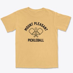 Mount Pleasant Missouri Pickleball Premium Heavyweight T-shirt