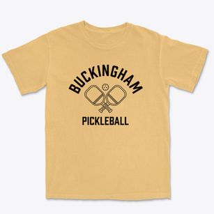 Buckingham Ohio Pickleball Premium Heavyweight T-shirt