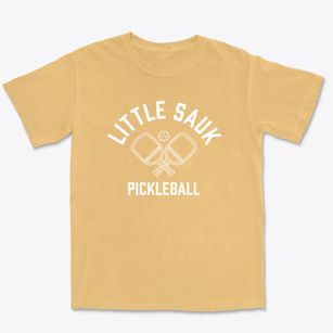 Little Sauk Minnesota Pickleball Premium Heavyweight T-shirt