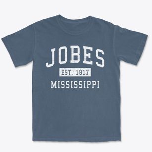 Jobes Mississippi Classic Established Premium Heavyweight T-shirt