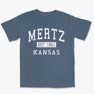 Mertz Kansas Classic Established Premium Heavyweight T-shirt