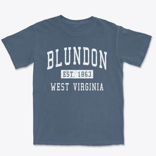Blundon West Virginia Classic Established Premium Heavyweight T-shirt