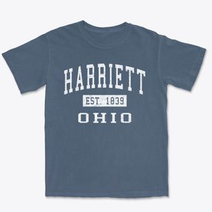 Harriett Ohio Classic Established Premium Heavyweight T-shirt