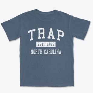 Trap North Carolina Classic Established Premium Heavyweight T-shirt