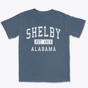 Shelby Alabama Classic Established Premium Heavyweight T-shirt