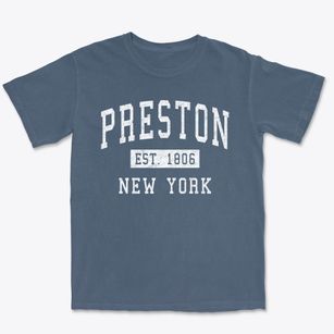 Preston New York Classic Established Premium Heavyweight T-shirt