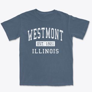 Westmont Illinois Classic Established Premium Heavyweight T-shirt