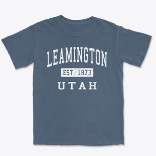 Leamington Utah Classic Established Premium Heavyweight T-shirt