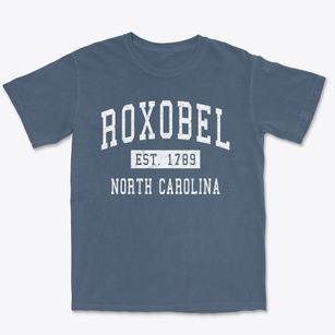 Roxobel North Carolina Classic Established Premium Heavyweight T-shirt