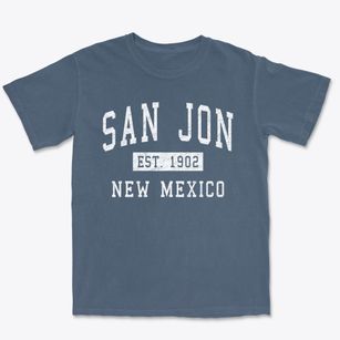 San Jon New Mexico Classic Established Premium Heavyweight T-shirt