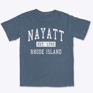 Nayatt Rhode Island Classic Established Premium Heavyweight T-shirt